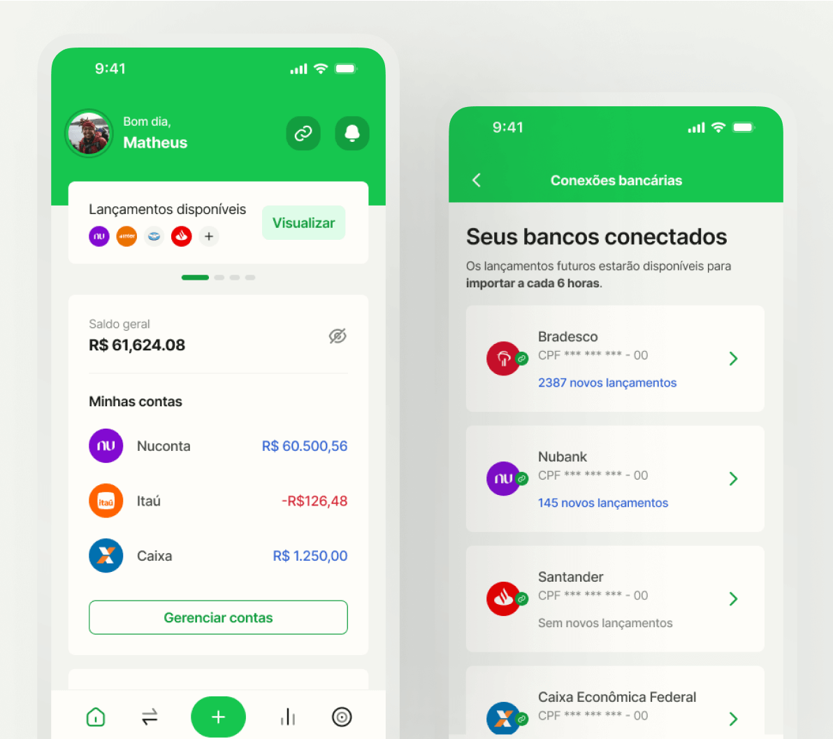 Conexão Bancária
